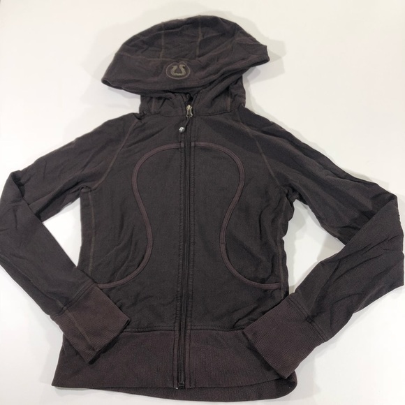 lululemon athletica Jackets & Blazers - Lululemon soft cotton jacket size 6? Brown (H6)
